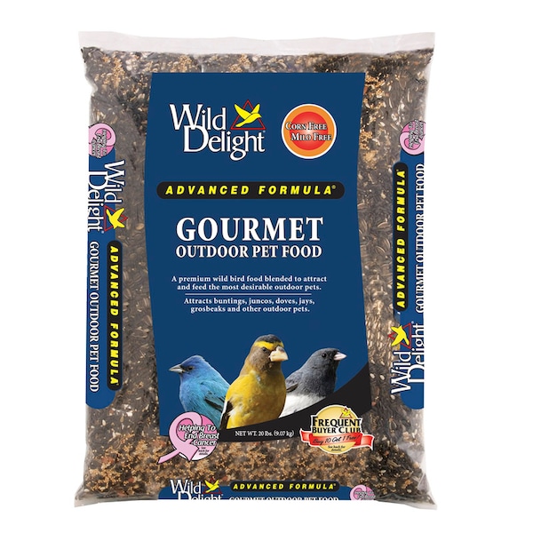 Wild Delight Wild Delight Gourmet Assorted Species Sunflower Seeds Wild Bird Food 20 lb 368200 - main